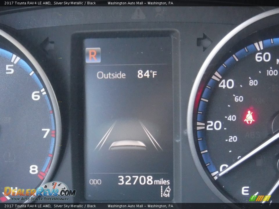 2017 Toyota RAV4 LE AWD Silver Sky Metallic / Black Photo #27