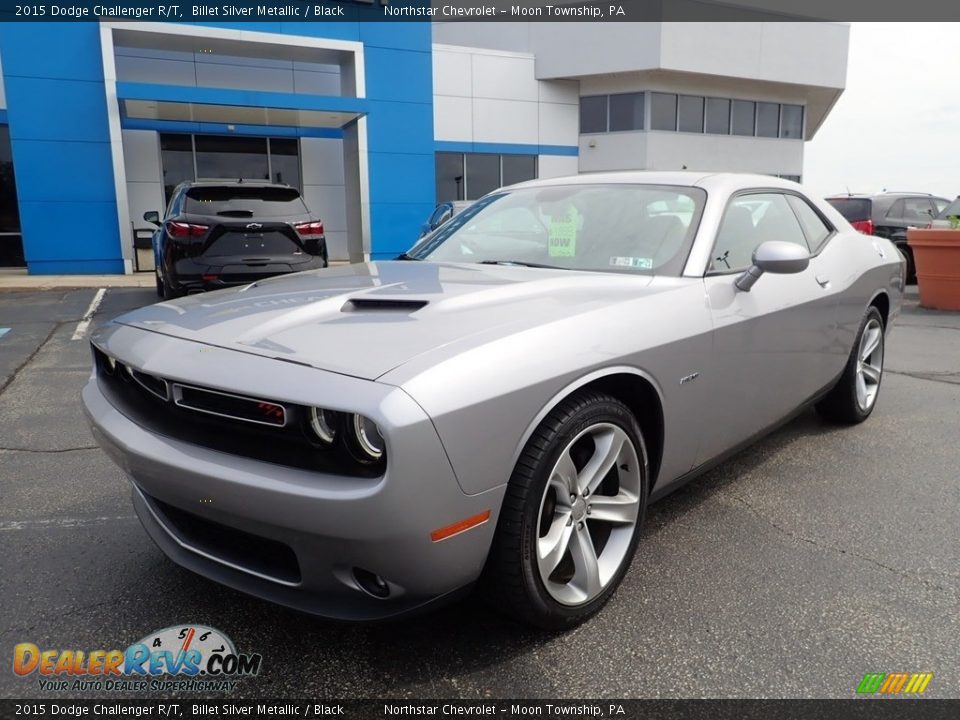 2015 Dodge Challenger R/T Billet Silver Metallic / Black Photo #2