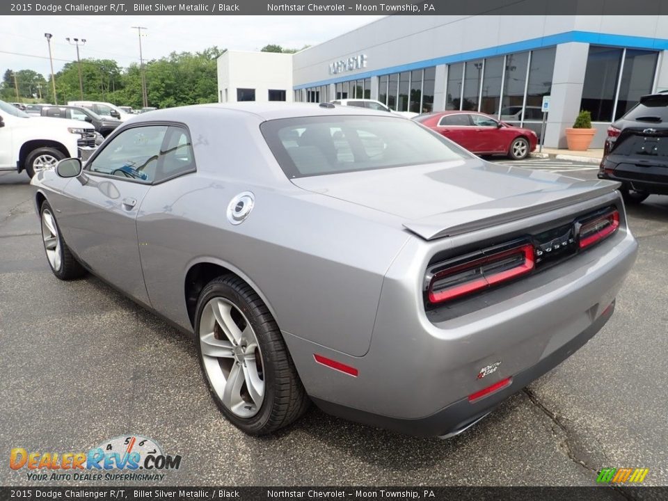 2015 Dodge Challenger R/T Billet Silver Metallic / Black Photo #7