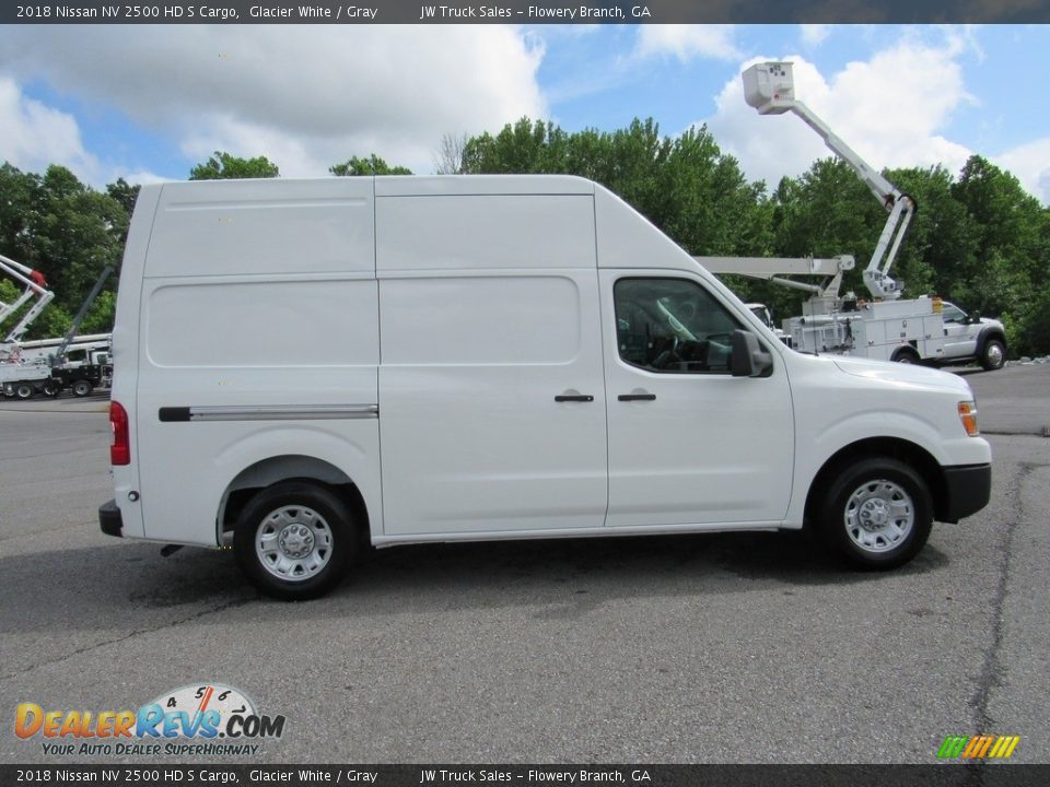 Glacier White 2018 Nissan NV 2500 HD S Cargo Photo #7