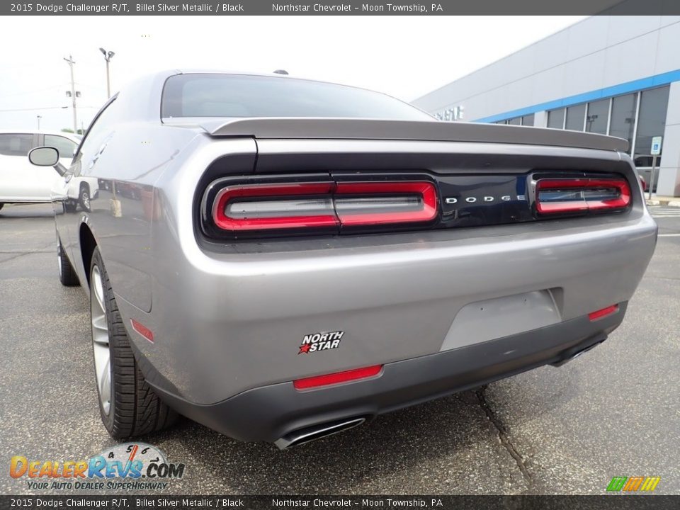 2015 Dodge Challenger R/T Billet Silver Metallic / Black Photo #8