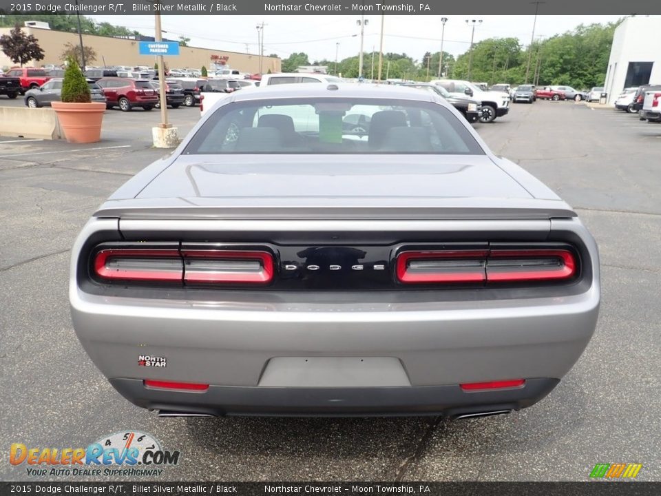 2015 Dodge Challenger R/T Billet Silver Metallic / Black Photo #9