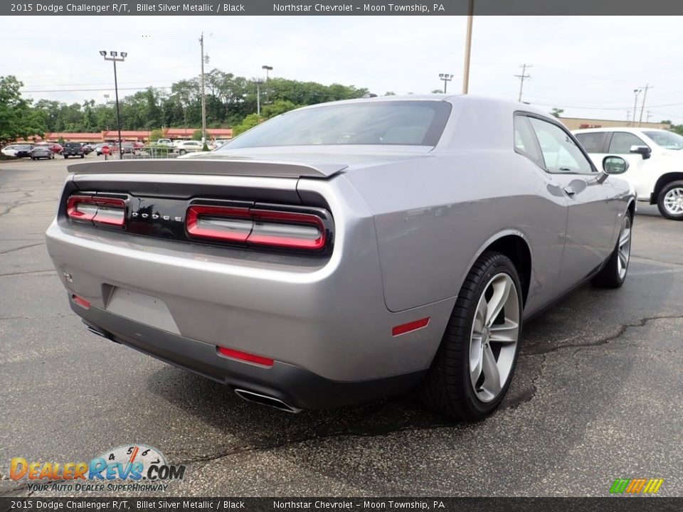 2015 Dodge Challenger R/T Billet Silver Metallic / Black Photo #11