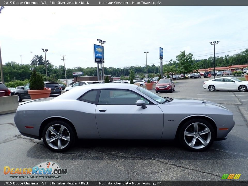 2015 Dodge Challenger R/T Billet Silver Metallic / Black Photo #14