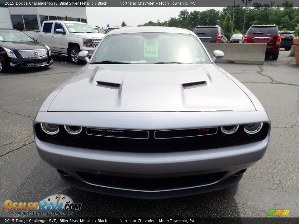 2015 Dodge Challenger R/T Billet Silver Metallic / Black Photo #18