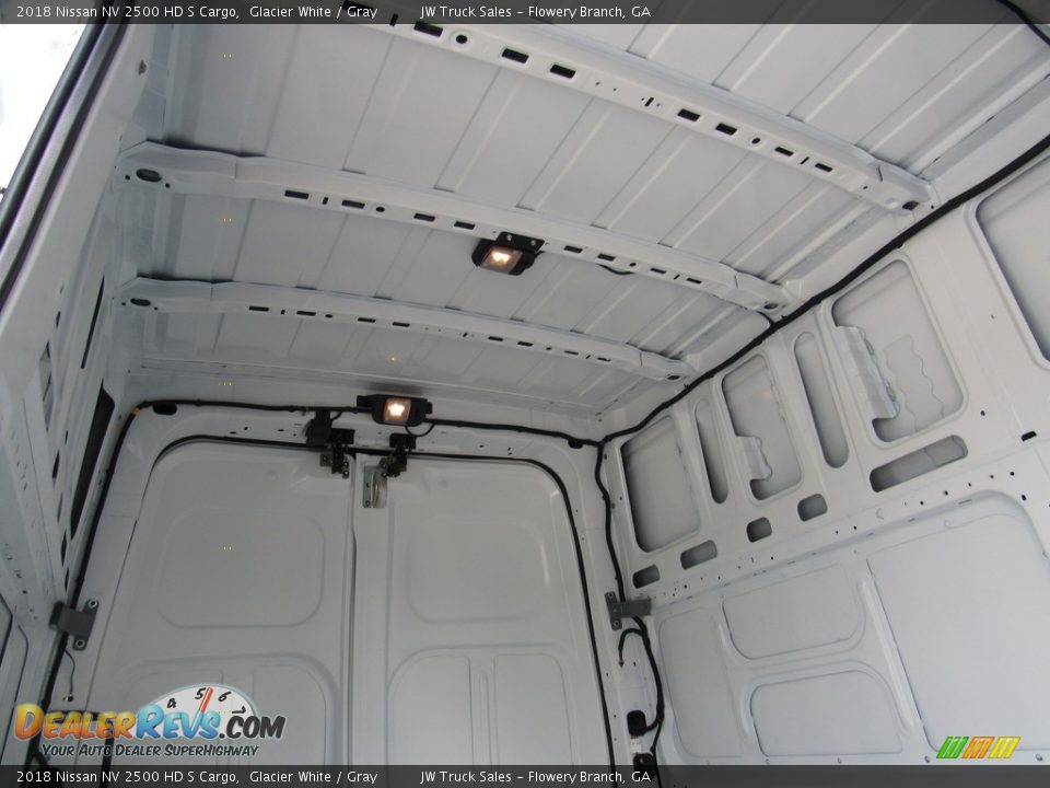 2018 Nissan NV 2500 HD S Cargo Glacier White / Gray Photo #22