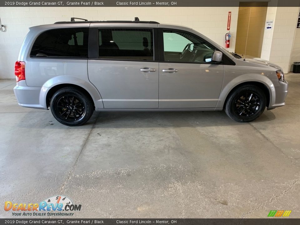 2019 Dodge Grand Caravan GT Granite Pearl / Black Photo #3