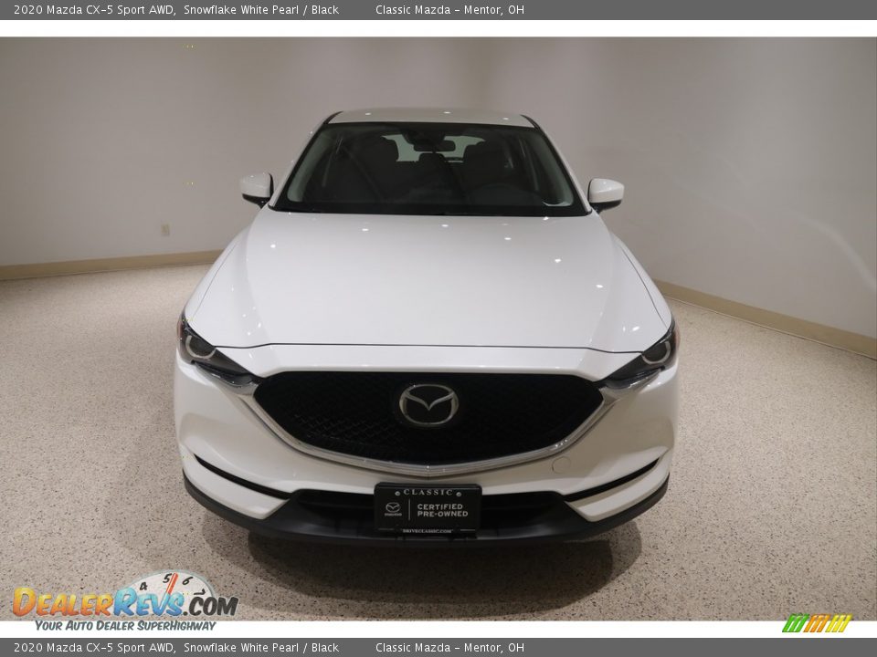 2020 Mazda CX-5 Sport AWD Snowflake White Pearl / Black Photo #2