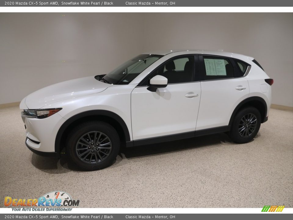 2020 Mazda CX-5 Sport AWD Snowflake White Pearl / Black Photo #3