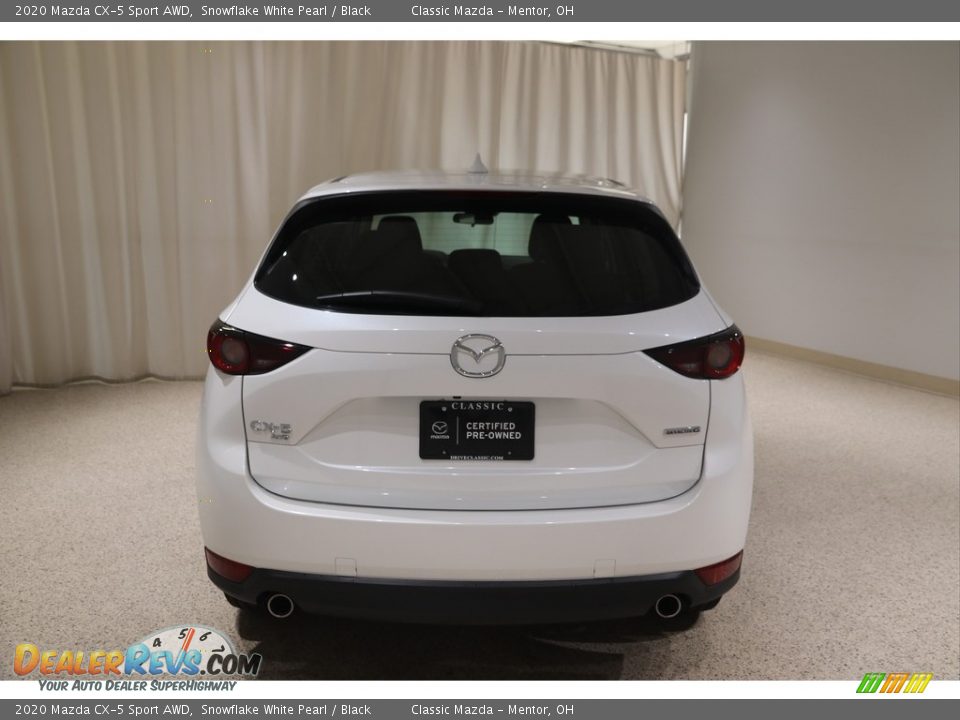 2020 Mazda CX-5 Sport AWD Snowflake White Pearl / Black Photo #4