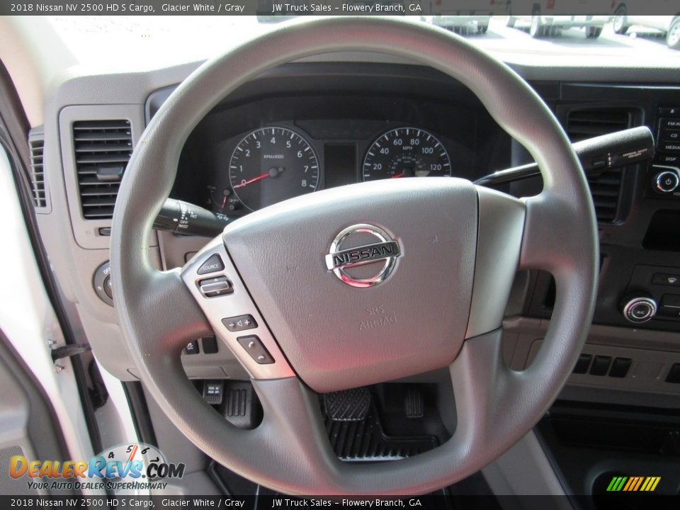 2018 Nissan NV 2500 HD S Cargo Steering Wheel Photo #32