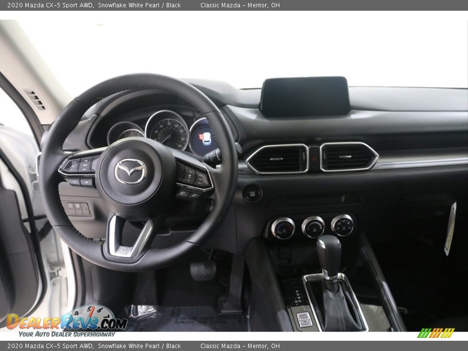 2020 Mazda CX-5 Sport AWD Snowflake White Pearl / Black Photo #7