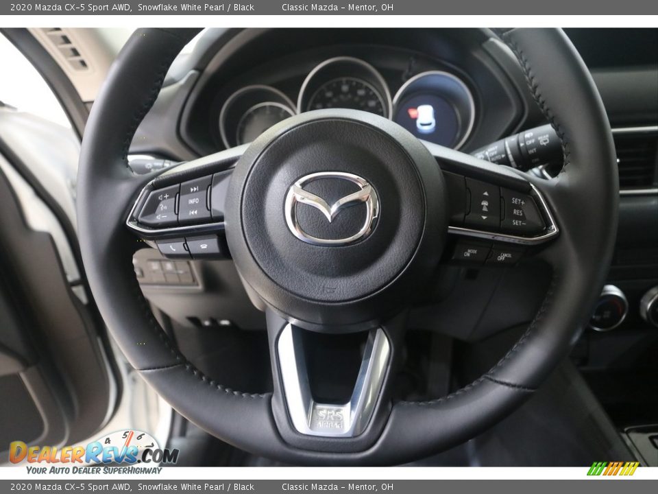 2020 Mazda CX-5 Sport AWD Snowflake White Pearl / Black Photo #8
