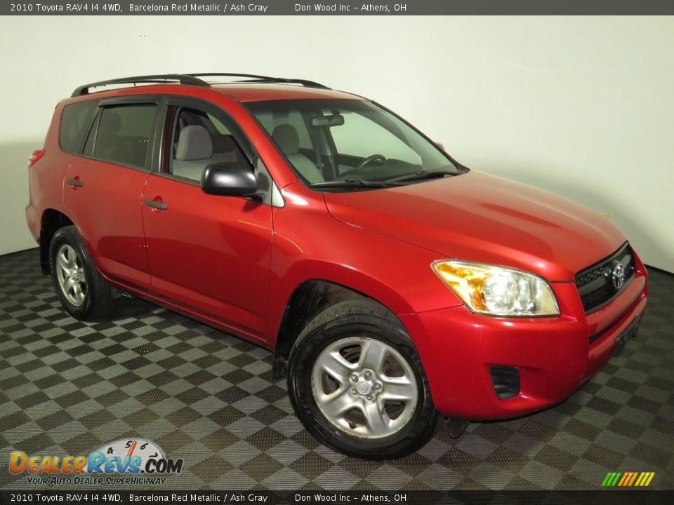 2010 Toyota RAV4 I4 4WD Barcelona Red Metallic / Ash Gray Photo #2