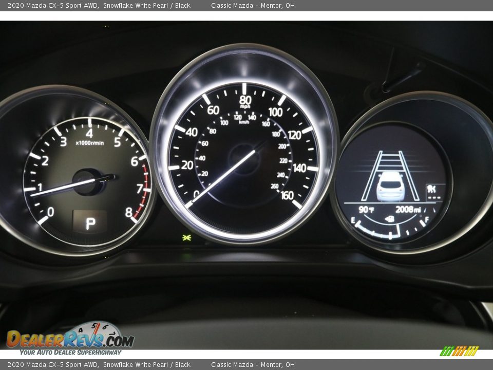 2020 Mazda CX-5 Sport AWD Snowflake White Pearl / Black Photo #9