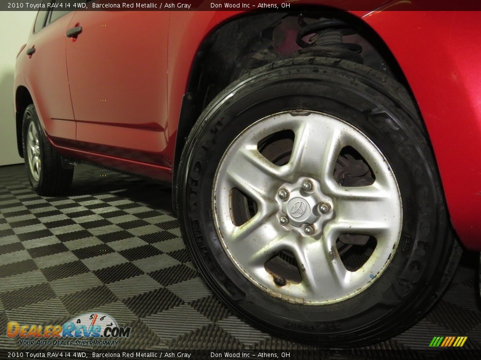 2010 Toyota RAV4 I4 4WD Barcelona Red Metallic / Ash Gray Photo #3