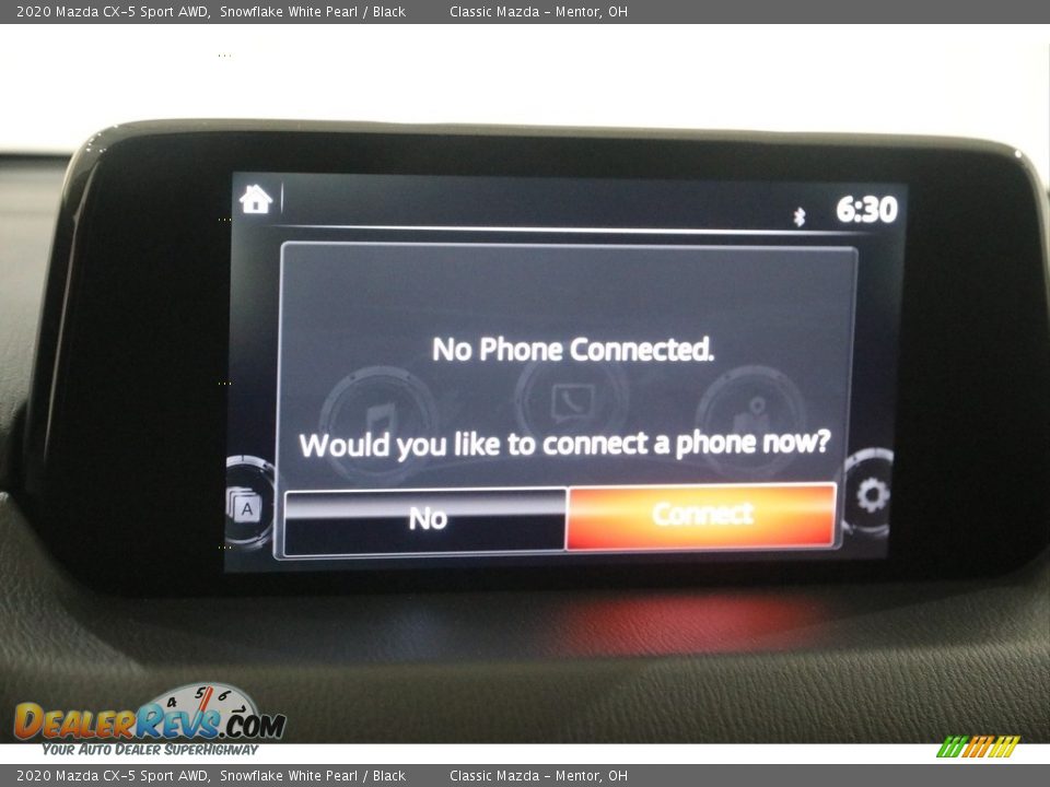 2020 Mazda CX-5 Sport AWD Snowflake White Pearl / Black Photo #12