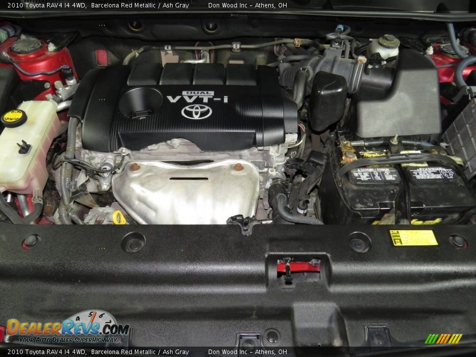 2010 Toyota RAV4 I4 4WD Barcelona Red Metallic / Ash Gray Photo #6