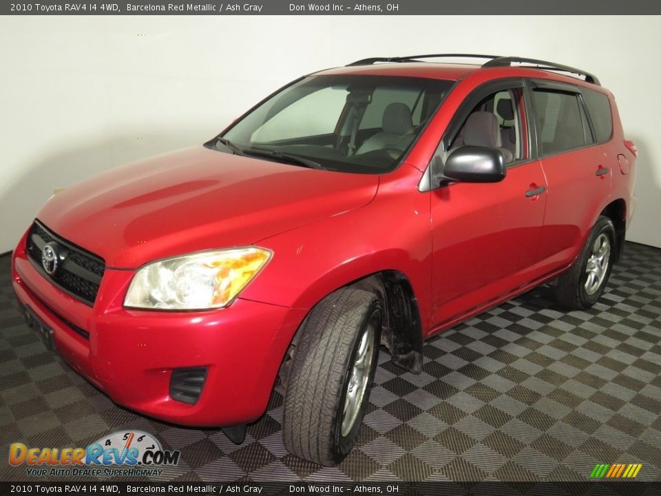2010 Toyota RAV4 I4 4WD Barcelona Red Metallic / Ash Gray Photo #7