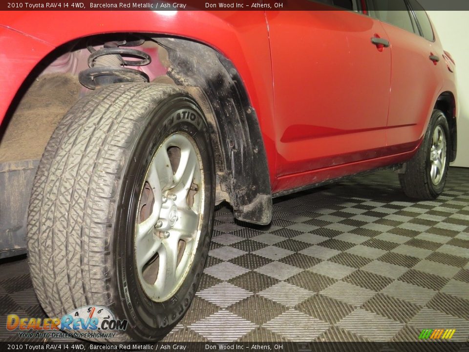 2010 Toyota RAV4 I4 4WD Barcelona Red Metallic / Ash Gray Photo #8
