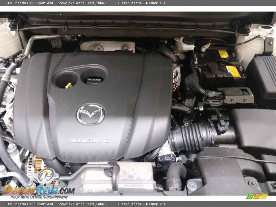 2020 Mazda CX-5 Sport AWD Snowflake White Pearl / Black Photo #18