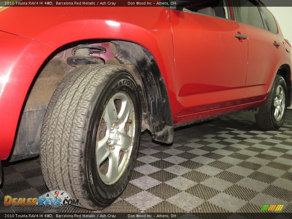 2010 Toyota RAV4 I4 4WD Barcelona Red Metallic / Ash Gray Photo #10