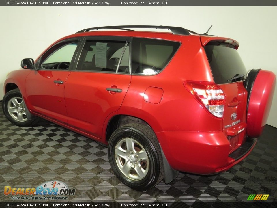 2010 Toyota RAV4 I4 4WD Barcelona Red Metallic / Ash Gray Photo #11