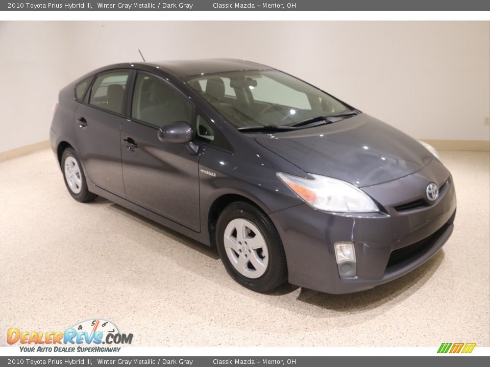 2010 Toyota Prius Hybrid III Winter Gray Metallic / Dark Gray Photo #1