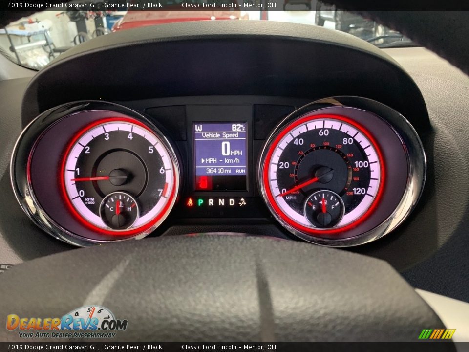 2019 Dodge Grand Caravan GT Granite Pearl / Black Photo #20