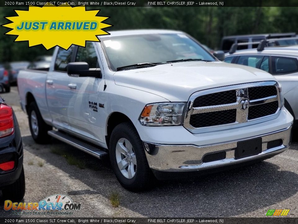 2020 Ram 1500 Classic SLT Crew Cab Bright White / Black/Diesel Gray Photo #1