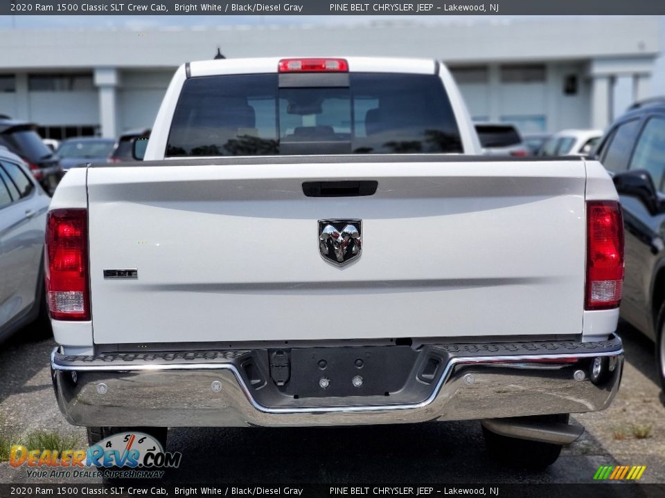 2020 Ram 1500 Classic SLT Crew Cab Bright White / Black/Diesel Gray Photo #3
