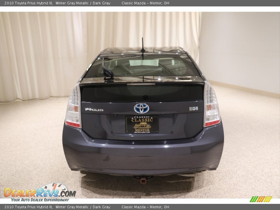 2010 Toyota Prius Hybrid III Winter Gray Metallic / Dark Gray Photo #4