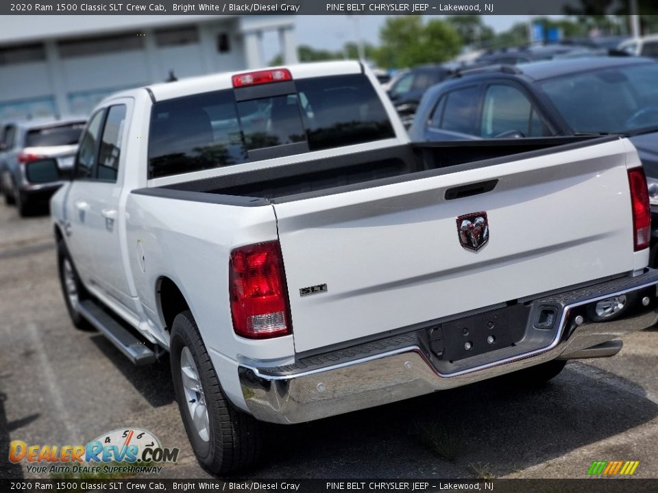 2020 Ram 1500 Classic SLT Crew Cab Bright White / Black/Diesel Gray Photo #4