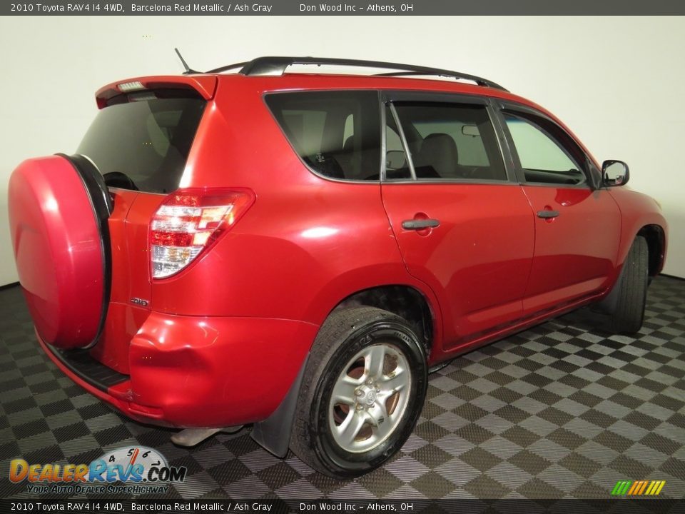 2010 Toyota RAV4 I4 4WD Barcelona Red Metallic / Ash Gray Photo #16
