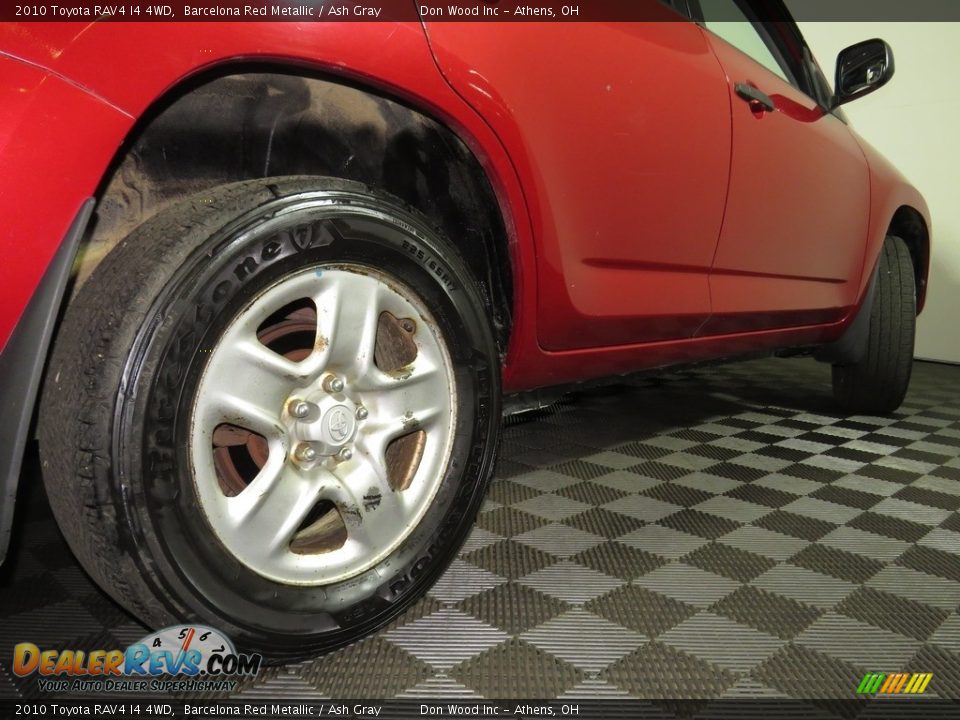 2010 Toyota RAV4 I4 4WD Barcelona Red Metallic / Ash Gray Photo #17