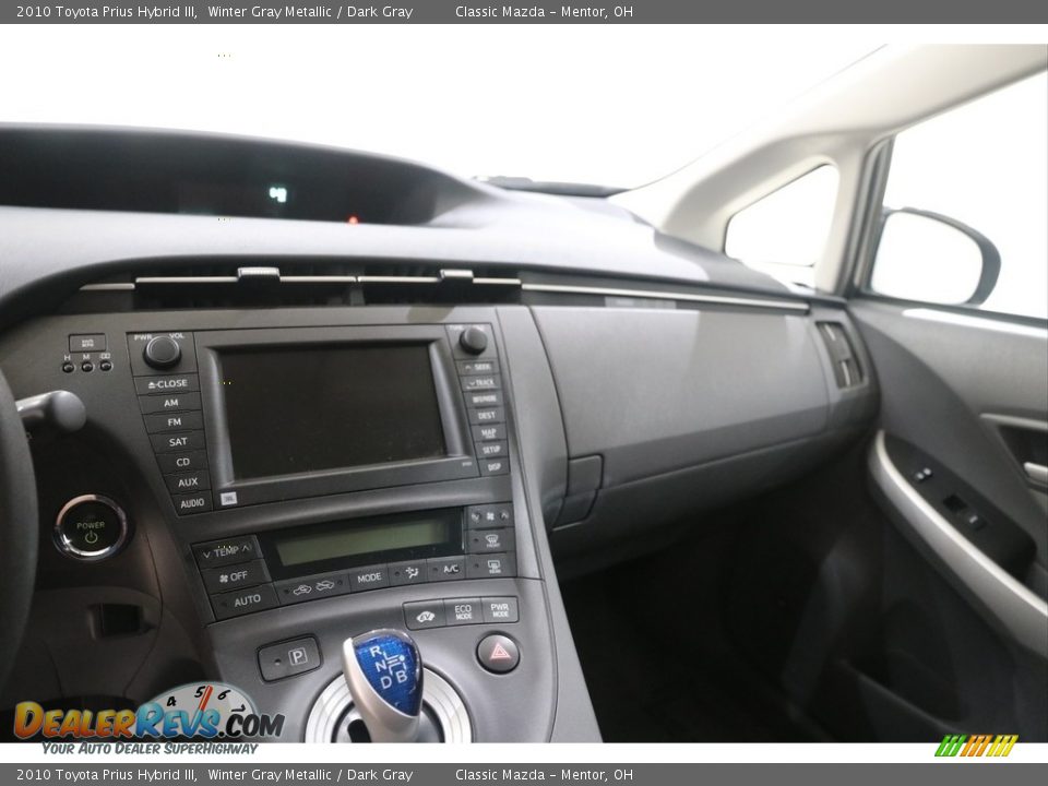 2010 Toyota Prius Hybrid III Winter Gray Metallic / Dark Gray Photo #10