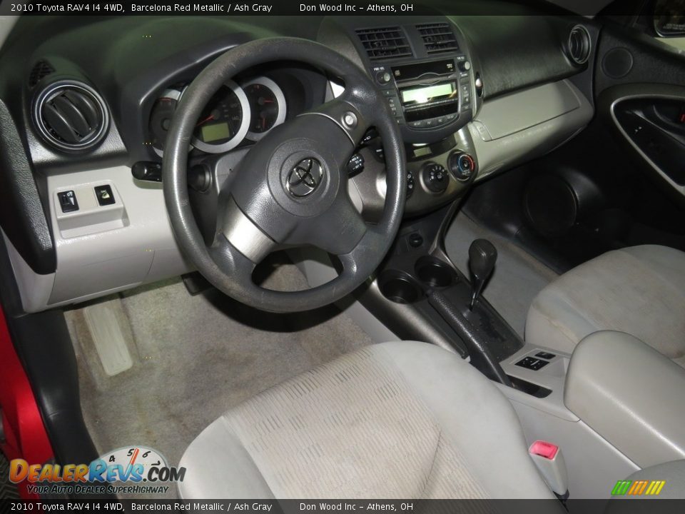 2010 Toyota RAV4 I4 4WD Barcelona Red Metallic / Ash Gray Photo #20
