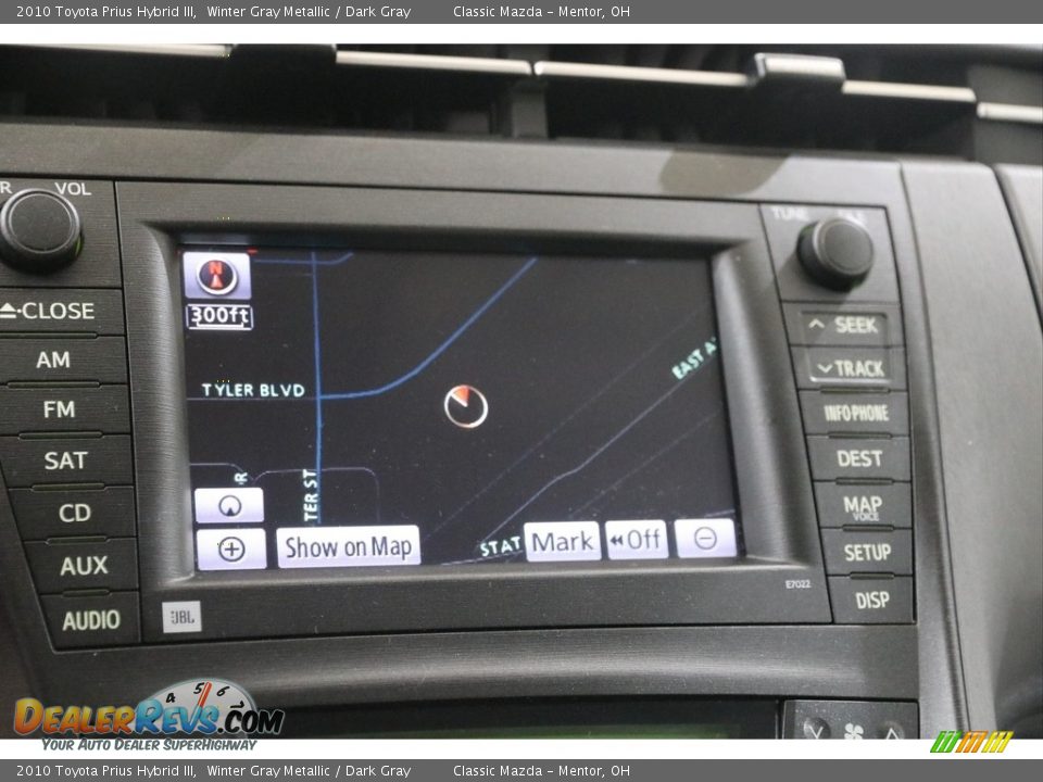 2010 Toyota Prius Hybrid III Winter Gray Metallic / Dark Gray Photo #12