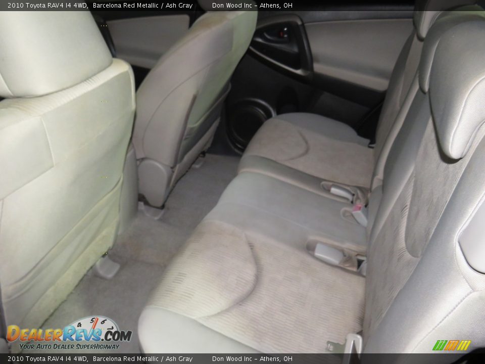 2010 Toyota RAV4 I4 4WD Barcelona Red Metallic / Ash Gray Photo #23