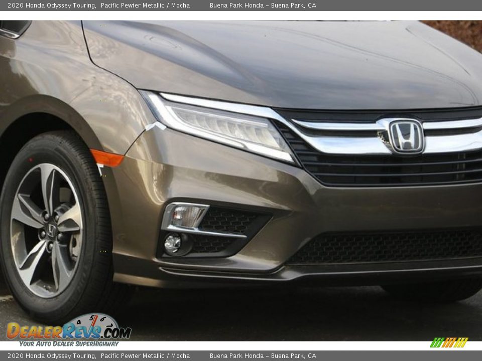 2020 Honda Odyssey Touring Pacific Pewter Metallic / Mocha Photo #3