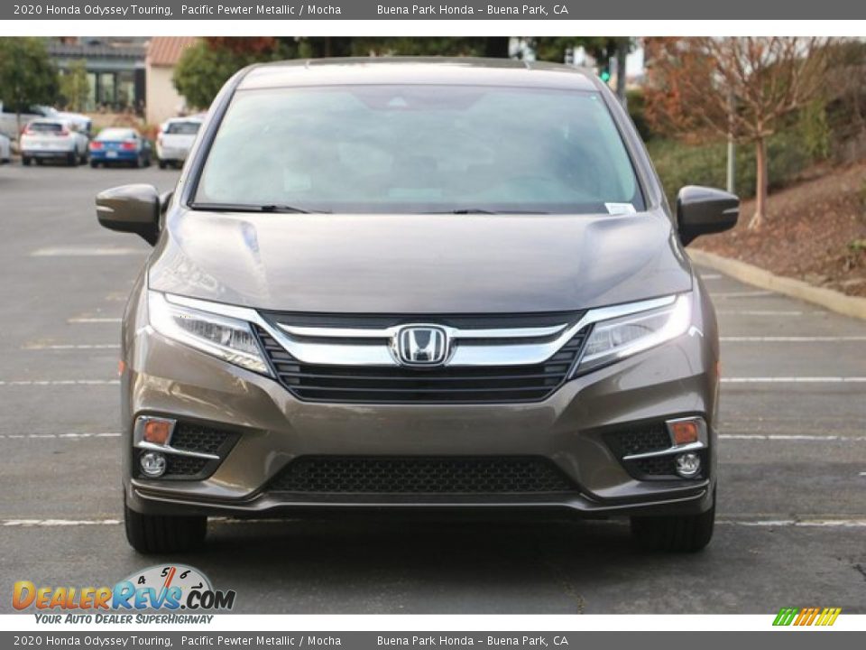 2020 Honda Odyssey Touring Pacific Pewter Metallic / Mocha Photo #4