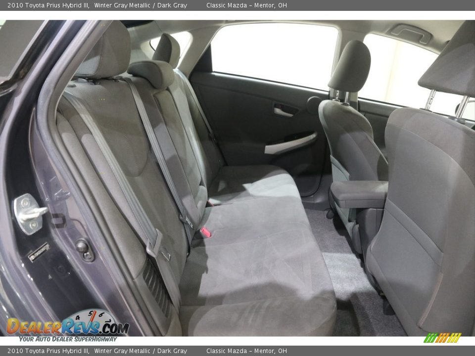 2010 Toyota Prius Hybrid III Winter Gray Metallic / Dark Gray Photo #16