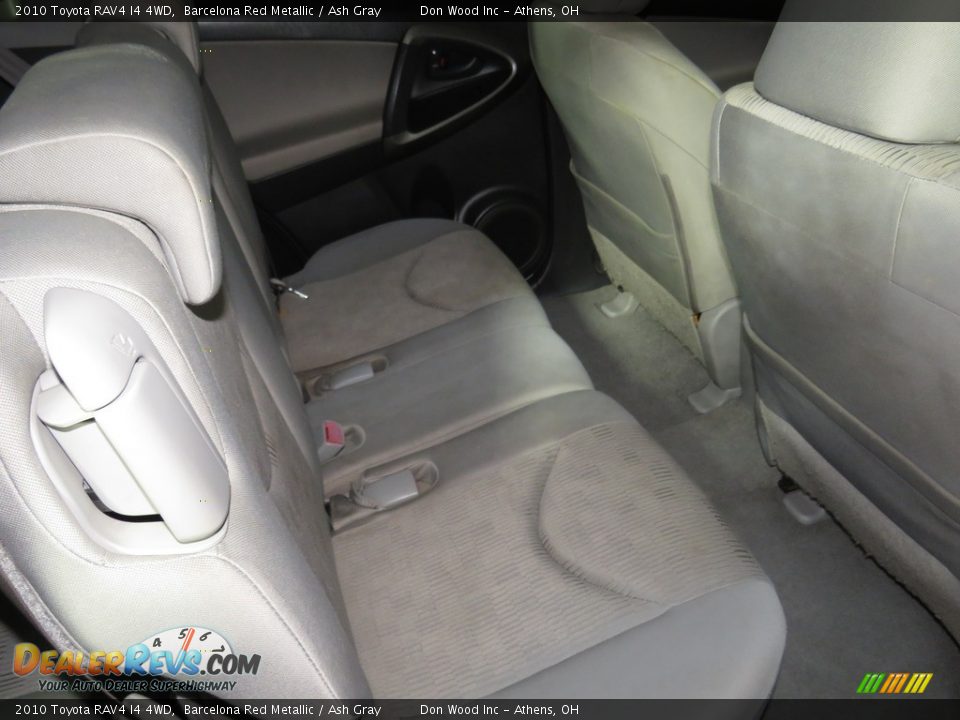2010 Toyota RAV4 I4 4WD Barcelona Red Metallic / Ash Gray Photo #26