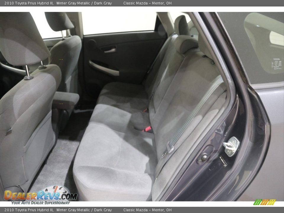 2010 Toyota Prius Hybrid III Winter Gray Metallic / Dark Gray Photo #17