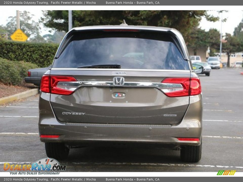 2020 Honda Odyssey Touring Pacific Pewter Metallic / Mocha Photo #7