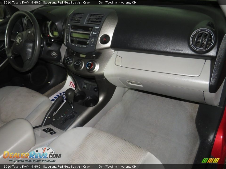 2010 Toyota RAV4 I4 4WD Barcelona Red Metallic / Ash Gray Photo #29