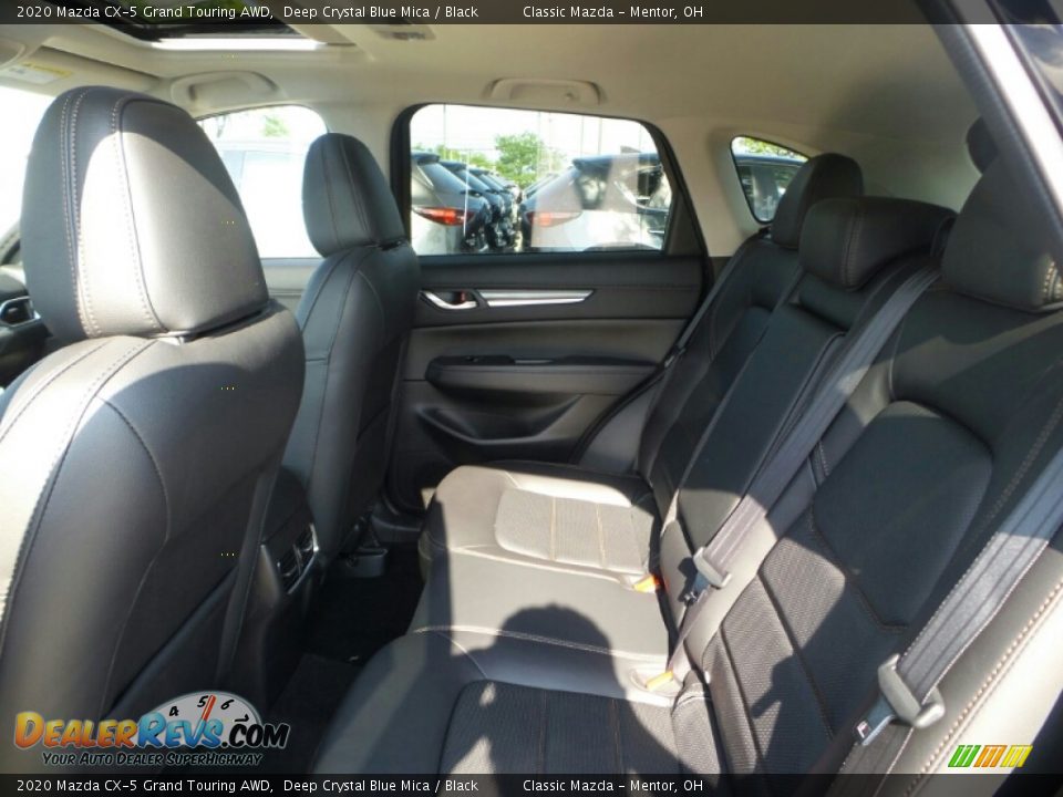 2020 Mazda CX-5 Grand Touring AWD Deep Crystal Blue Mica / Black Photo #9