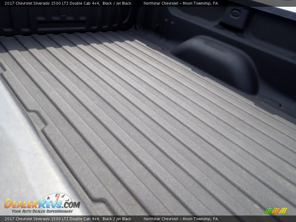 2017 Chevrolet Silverado 1500 LTZ Double Cab 4x4 Black / Jet Black Photo #19