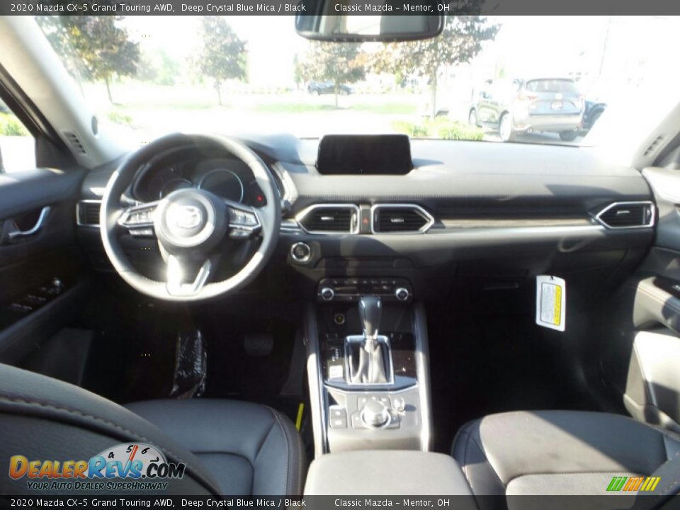 2020 Mazda CX-5 Grand Touring AWD Deep Crystal Blue Mica / Black Photo #10