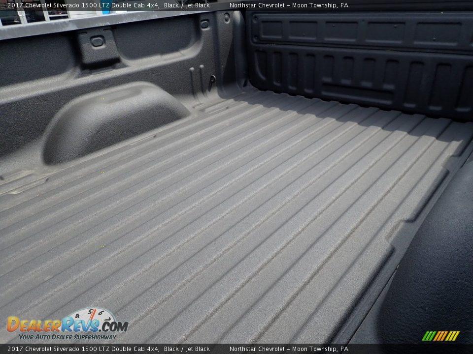 2017 Chevrolet Silverado 1500 LTZ Double Cab 4x4 Black / Jet Black Photo #20